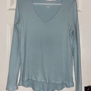 American Eagle Soft & Sexy Ribbed V Neck Sweater
